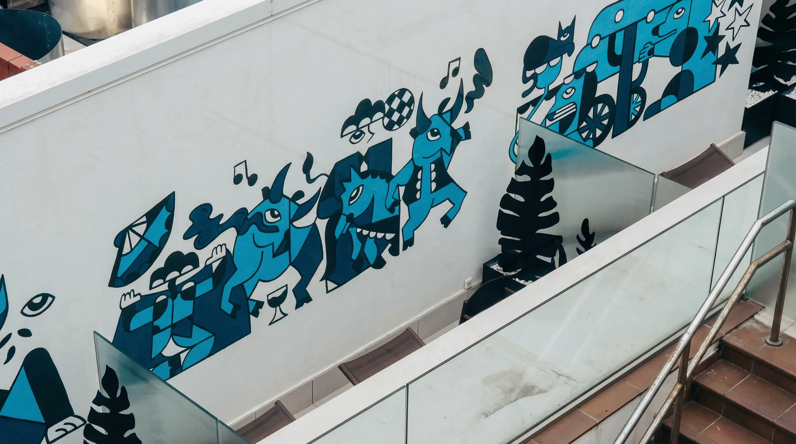 Mural artwork created for Thompson.