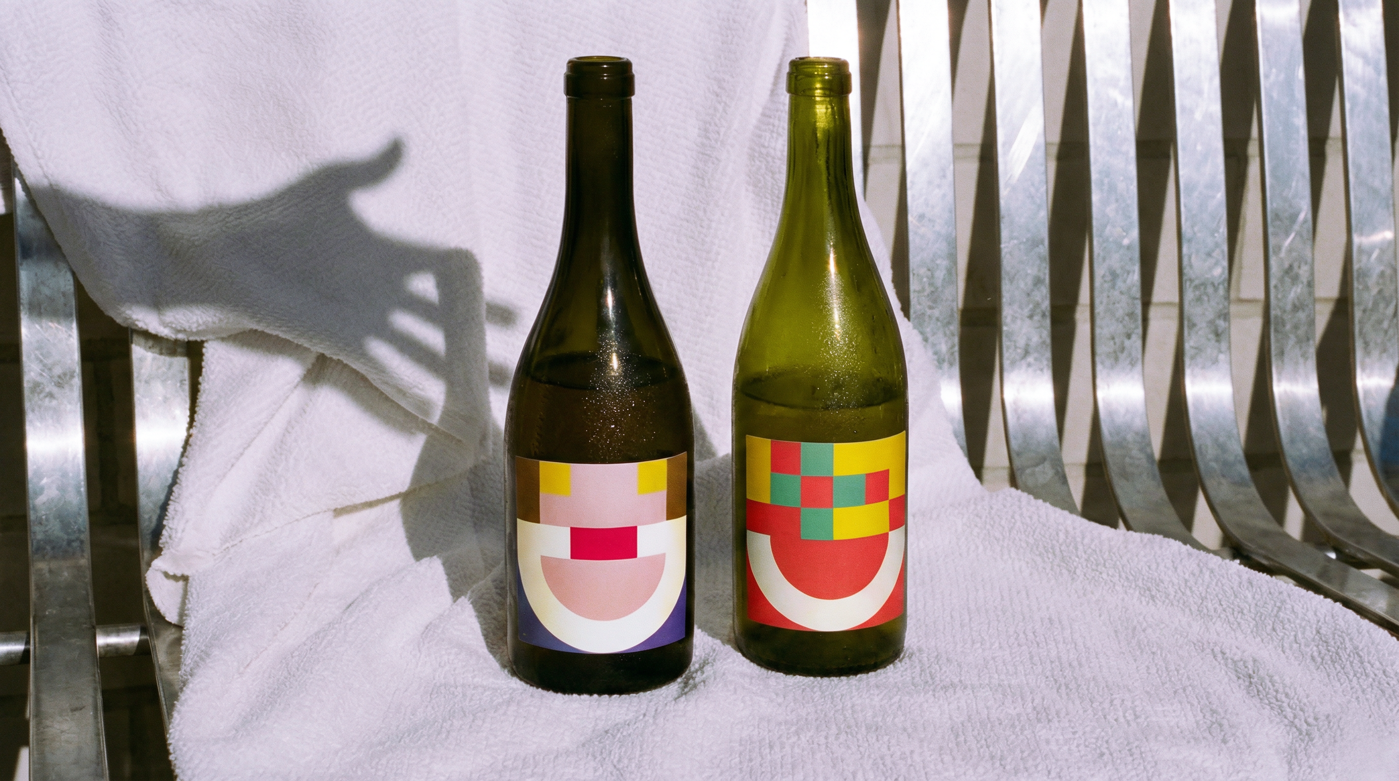Bottle trio for Valencia Wines.